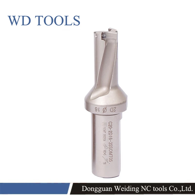 

SOMT U DRILL C20 10mm 11mm 12mm 2D 3D 4D Indexable U Drill Power Small Drilling Bit for Metal Tool SOMT04 Insert