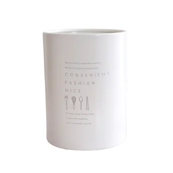 

Stainless Steel Cylinder Desktop Chopsticks Holder North European Style Fork Draining Home Durable Storage Organizer Drying Rack