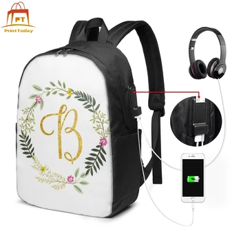 

Monogram Backpack Monogram Backpacks Man - Woman Trending Bag High quality Print Teenage School Bags