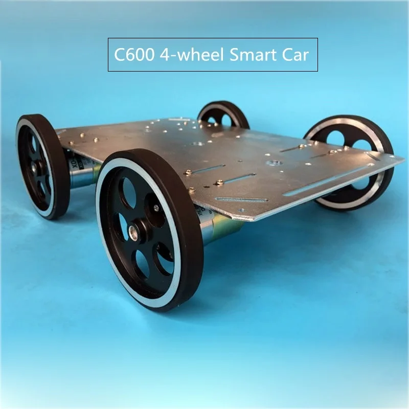 

C600 4-wheel Drive WiFi Remote Control Smart Car 4WD Robot Model Big Load More than 50kg,Video Controller Kit for Remote Control