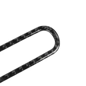 

2Pcs set Air Vent Outlet Frame Carbon Fiber Cover Decoration Fits for Ford Mustang 2009-2013 New