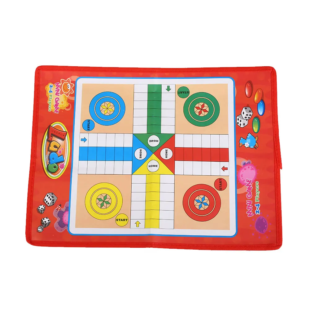 Шахматы Ludo складные Snake Chess дети портативная игра-головоломка Дошкольное обучение детская игрушка развлекательная игра