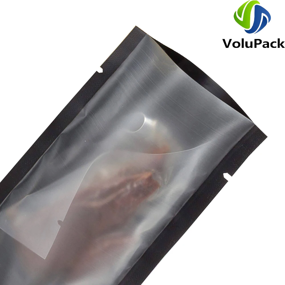 Variety of Size Clear Heat Seal Vacuum Food Glossy Flat Packaging Bag