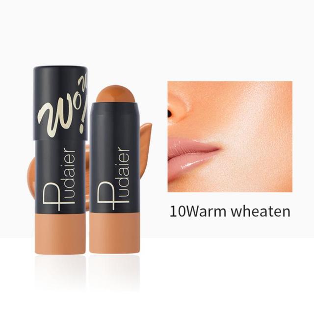Foundation Concealer Stick Full Coverage Contour Face Makeup Lasting Foundation Base Hide Blemish Bronzer Cosmetic TSLM1
