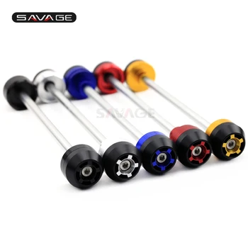 

Front Axle Fork Crash Slider For BMW S1000RR 2010-2014/ HP4 2012-2014 13 Motorcycle Accessories Wheel Falling Protector