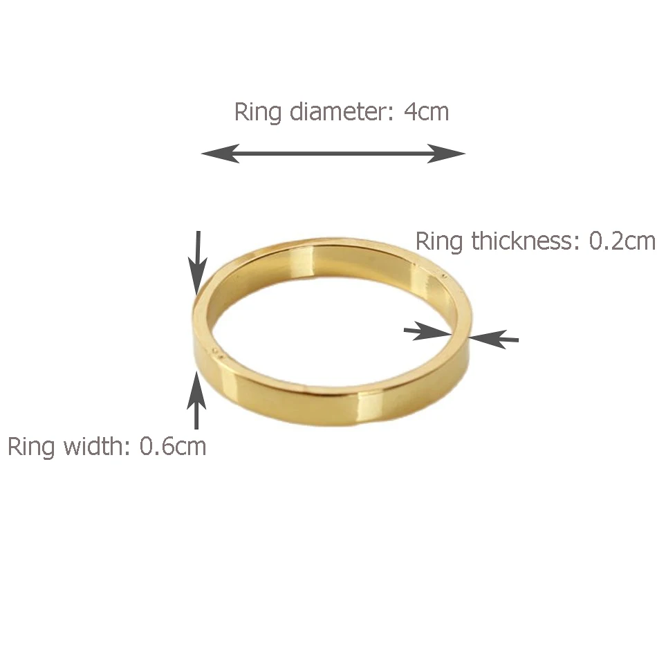 6 PCS Contracted Smooth Napkin Buckle Zinc Alloy Die-Casting Round Gold Napkin Ring for Dinner Parties Dining Table Decoration