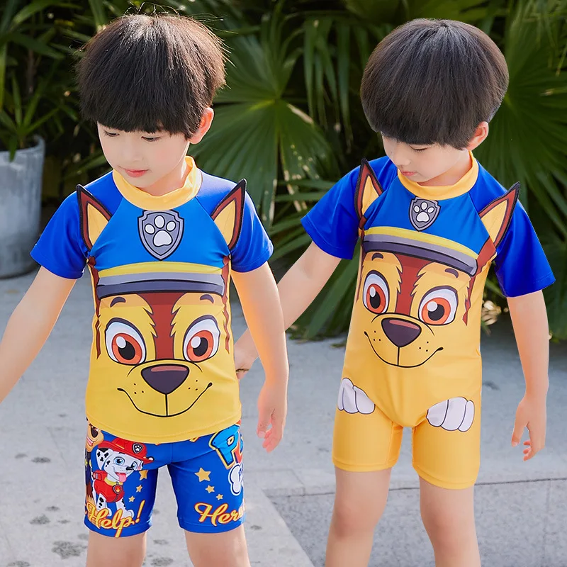

2019 New Style One-piece Split Type Dog Kid's Swimwear