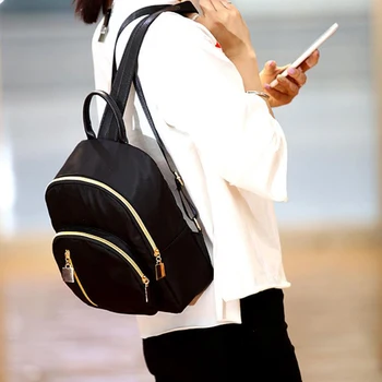 

Trend New Designer Fashion Women Backpack Mini Soft Touch Multi-Function Small Backpack Female Ladies Shoulder Bag Girl Purse