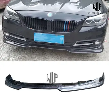 

F10 F18 HIgh Quality Carbon Fiber Front Lip Splitter Car Styling for BMW 5 Series F10 F18 520i 525i 530i 535i Body Kit 2014-2017