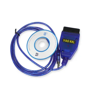 

VAG409.1 Vag 409 VAG-COM_KKL409 OBD2 USB Cable Car Diagnostic Scanner Scan Tool For VW Volkswagen Passat Jetta Golf Touareg