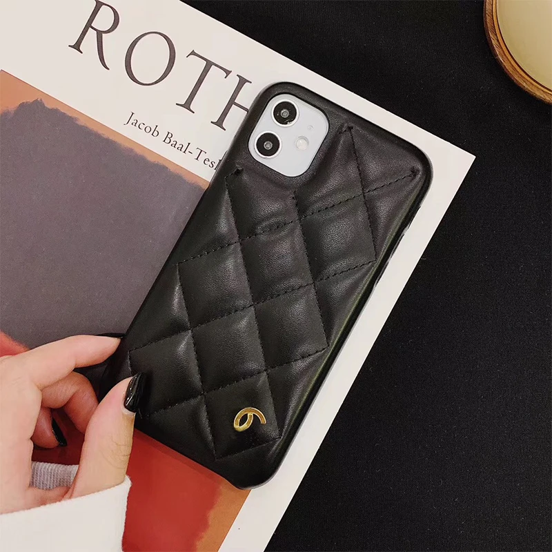 Black VOZRO роскошный брендовый чехол для телефона для IPhone 7 8 6 6s Plus XR X XS Max роскошный чехол s для Apple IPhone 11 Pro Max с логотипом задняя крышка - Цвет: Black