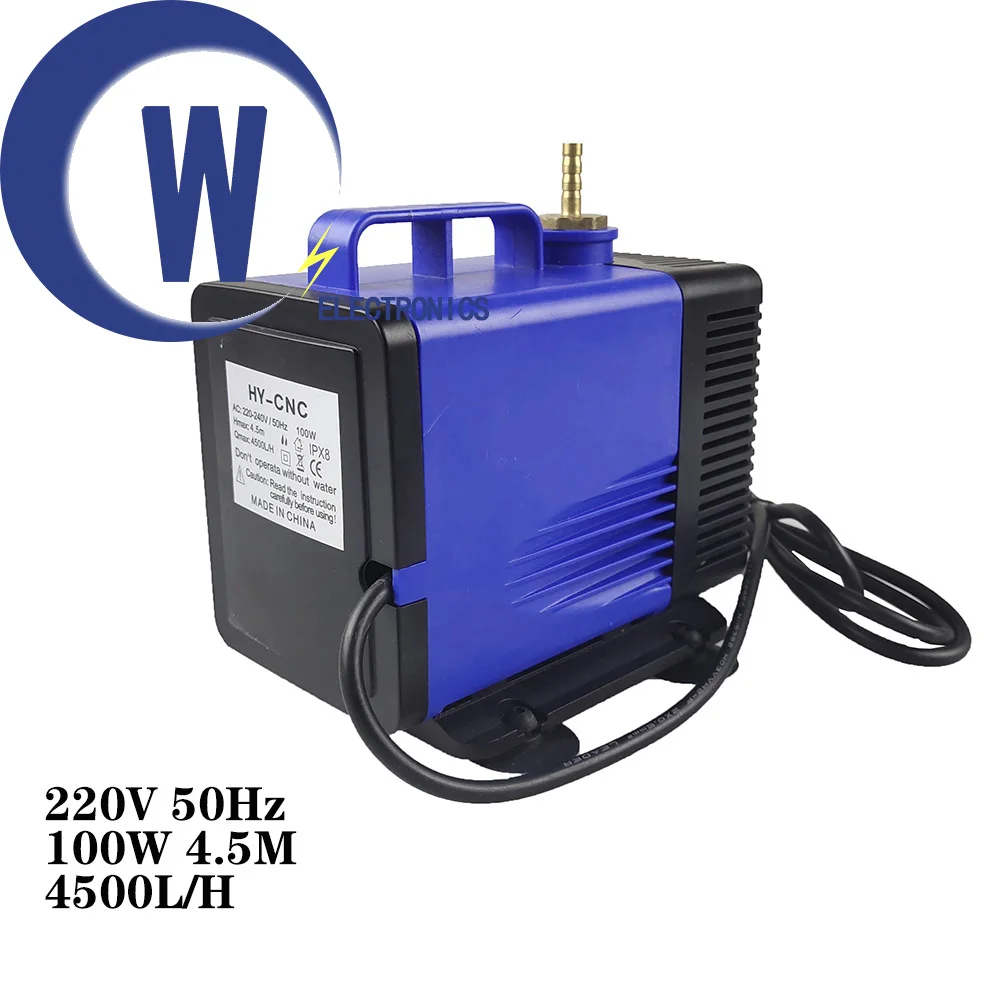 

Многофункциональный погружной насос 100W 4,5 M 4000L/ч AC 220V вход Лазерная гравировальная и режущая машина гравировка машины шпинделя охлаждения