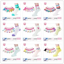 YAXIAN/Новинка года; сезон осень; Милые Жаккардовые Женские носки из хлопка с героями мультфильмов