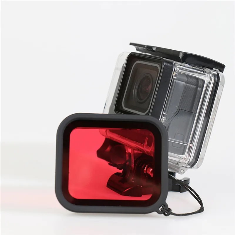 Подводный Водонепроницаемый чехол для GoPro Hero()/6/5 экшн Камера защитный Корпус чехол оболочка рамка для GoPro аксессуар