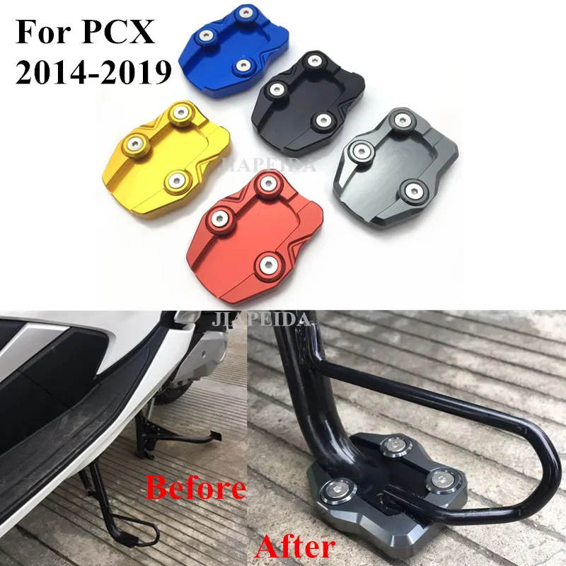 Модифицированный мотоцикл с ЧПУ PCX125 150 pcx увеличивающая боковая подставка