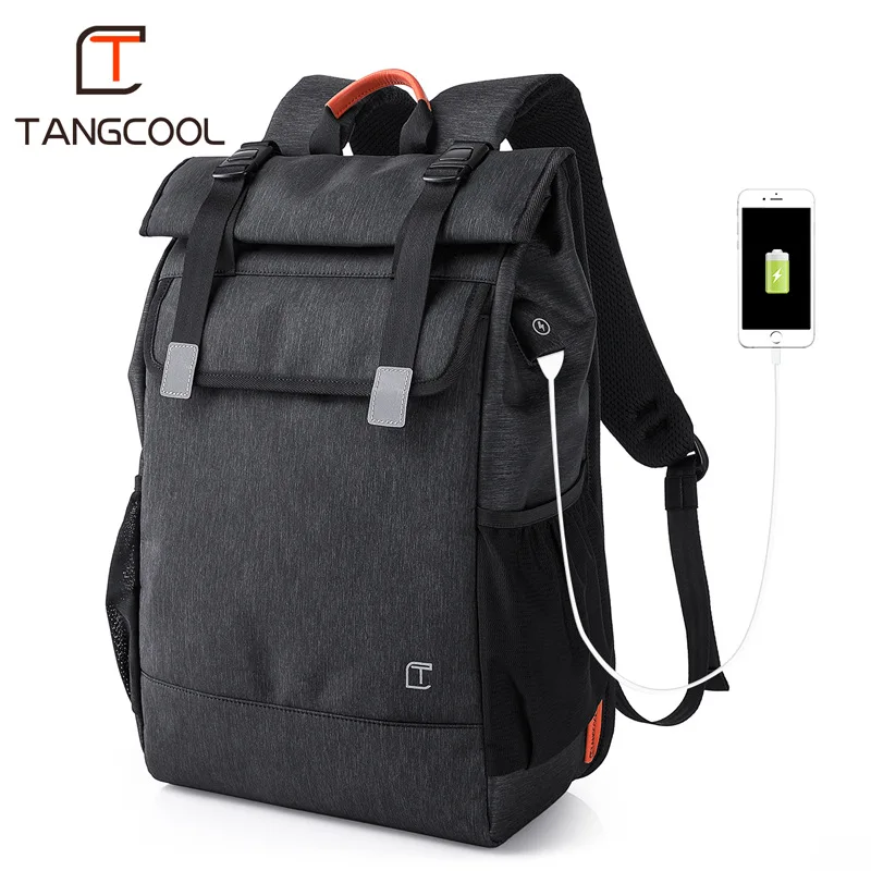 

New Style Trend Fashion And Personality Casual Casual Men's Computer Bag USB Backpack Backpack MEN'S Backpack