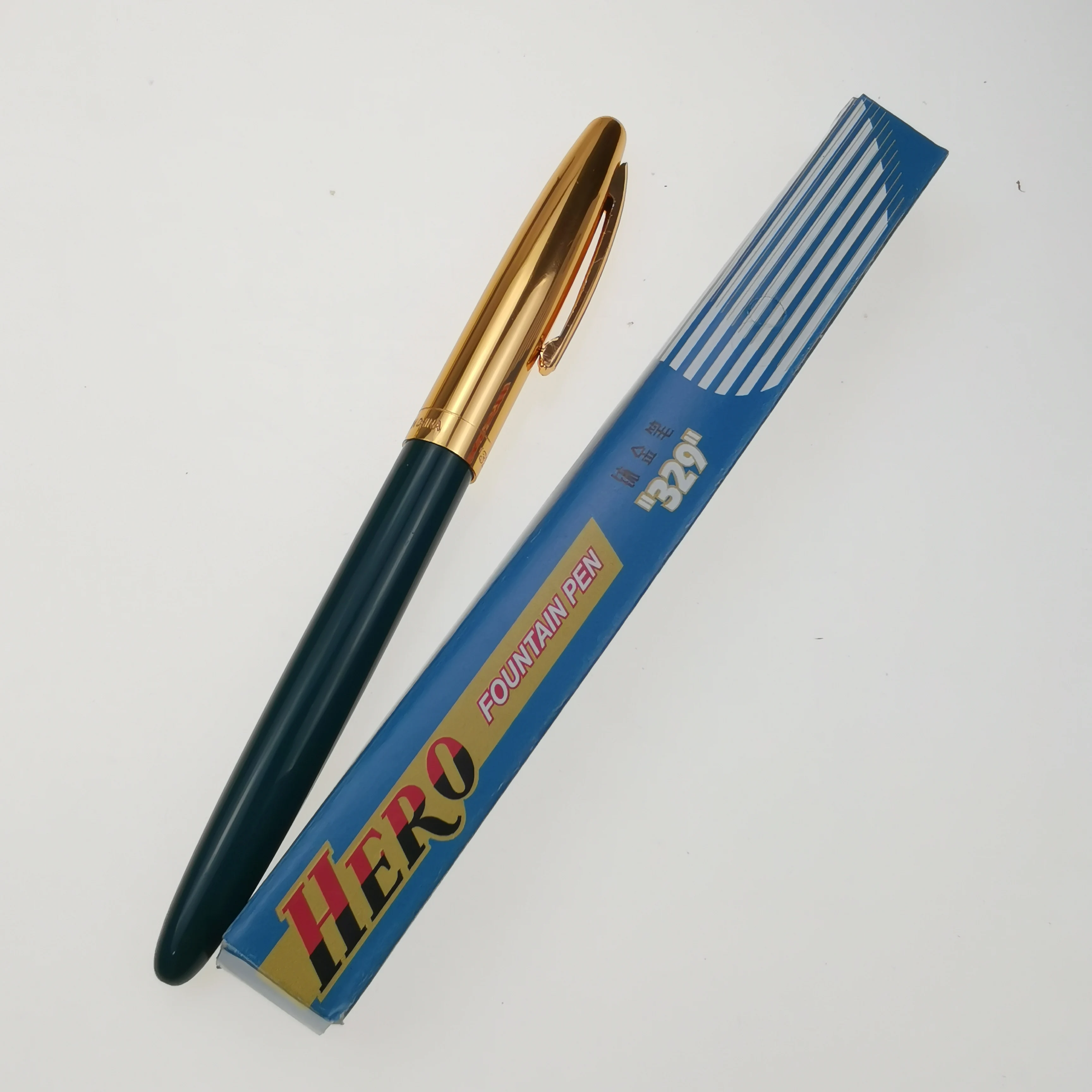 Hero 329 Golden Cap Arrow Fountain Pen Export Classical Fountain Pen