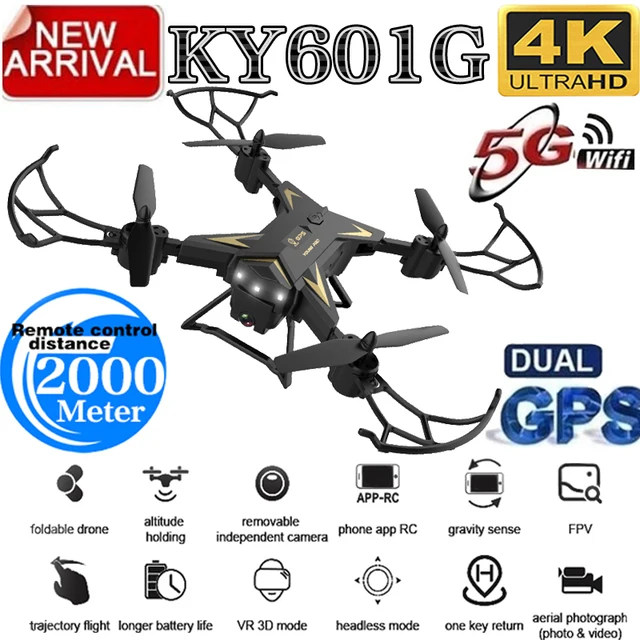 $US $93.60 KY601G drone GPS 4K HD camera 5G WIFI FPV drone 20 minutes profession Quadcopter Quadrocopter contr