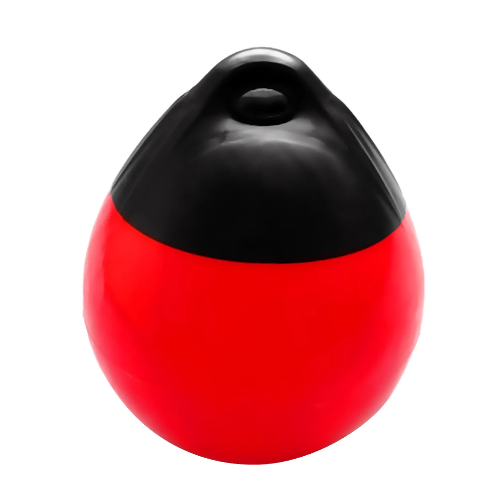 Надувной МОРСКОЙ лодочный Кранец с усиленными отверстиями для глаз УФ-защита щиток для причала/лодочный буй - Цвет: Black Red