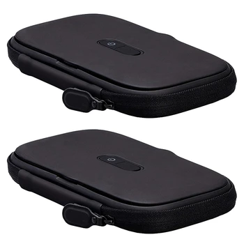 

UV Cell Phone Lamp Portable Folding Light Cell Phone Disinfector Phone Cleaners UV Light Box for Jewelry Watch(2 Pack)