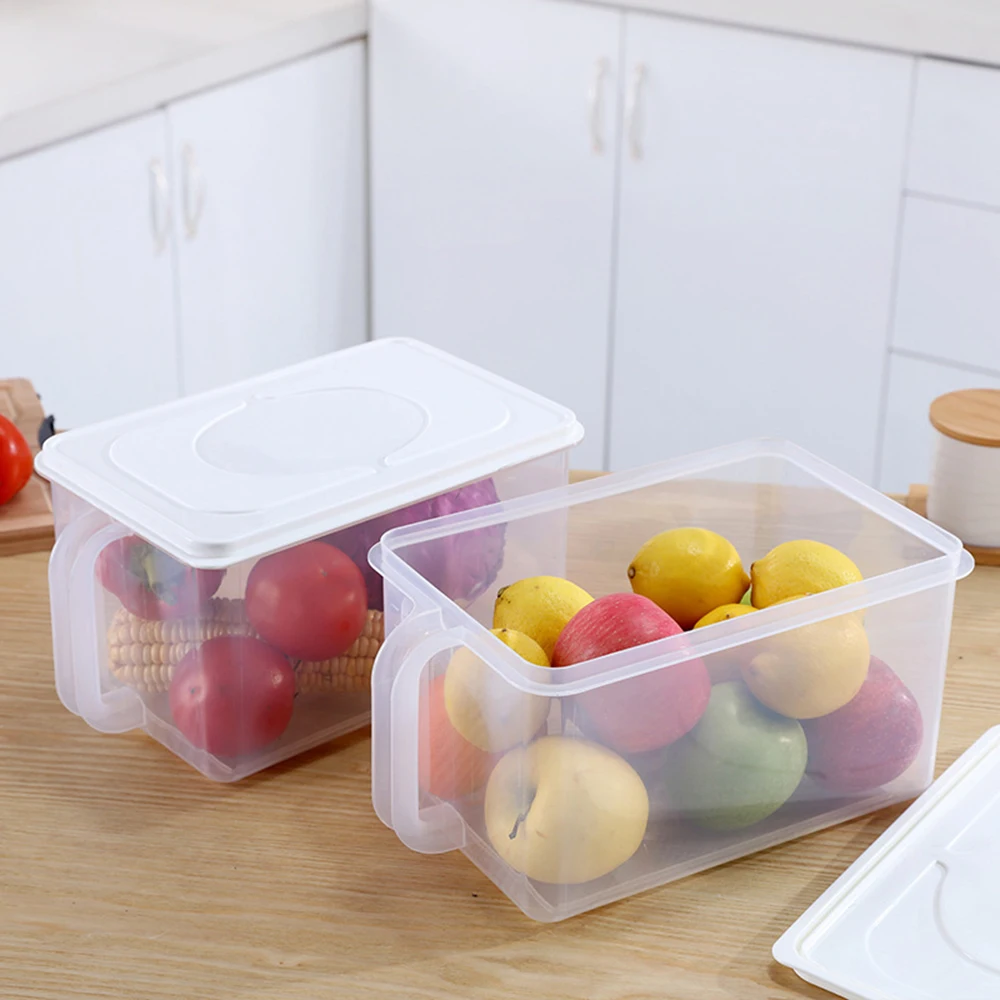 Kitchen Food Storage Box Storage Tank Airtight Storage Container with Lids Sealed Cans for Fruits Coarse Cereals Grains Snacks