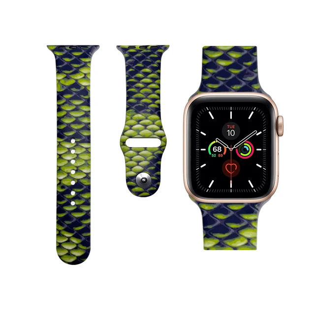 Akatsuki Sun-flower Cactus Akira For iwatch Apple Watch Strap Silicone Band Replacement 38mm 40mm 42mm 44mm Series 3 4 5 6 7 SE 22