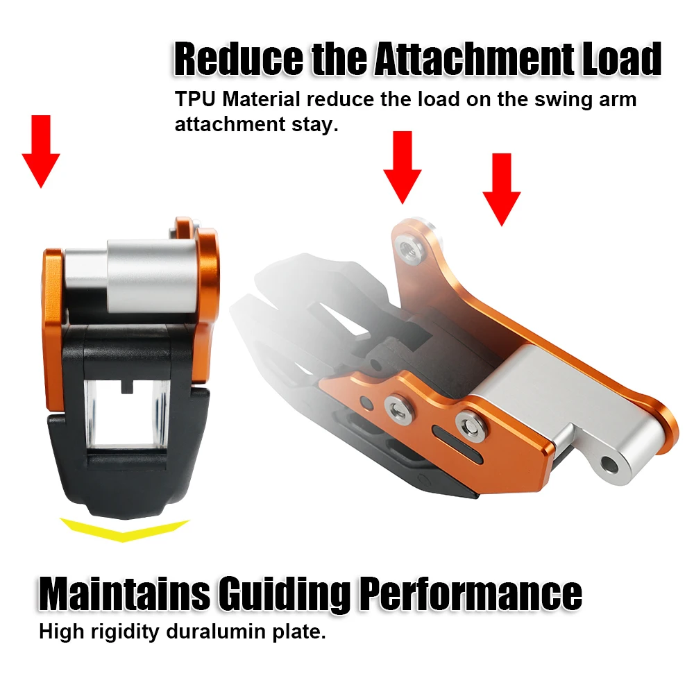 NICECNC Chain Guide Cover Protector For KTM 85SX 15-22 FREERIDE 250R 250F 350 SXF XC XCF EXC EXCF XCW XCFW TPI 300 350 400 450