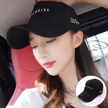 

Baseball Cap Casual Style Angled Brim Breathable Water Absorption Adjustable Cotton Peaked Hats