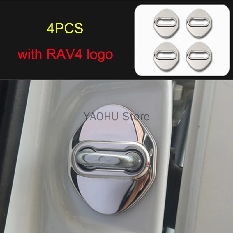 Ÿ RAV4 2019 2020 ڵ Ÿϸ η ƿ   Ŀ DIY Ŭ  Ȧ ȣ Ŀ, 4 
