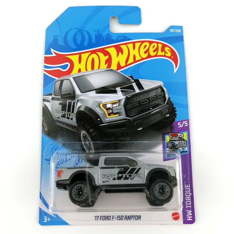 2021-167 Hot Wheels 17 FORD F-150 RAPTOR 1/64 коллекция металлических литых автомобилей детские