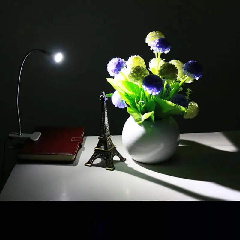 USB Night Light Computer Lamp Notebook USB Eye Protection Flexible LED Light Reading Table Lamp Mini Clip Switch 1/5/6PCS led light night light mini night light mini led light