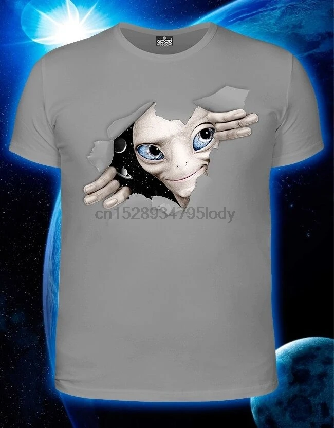 

Alien Inside T-Shirt Glow UV Blacklight Trance Festival Psychedelic Goa Clothes