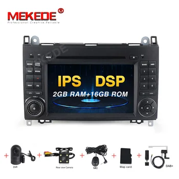 

Car Multimedia Player GPS Android 9.0 DVD Automotivo For Mercedes Benz Sprinter B200 W169 W169 B-class Radio 2GB ROM 16GB DSP