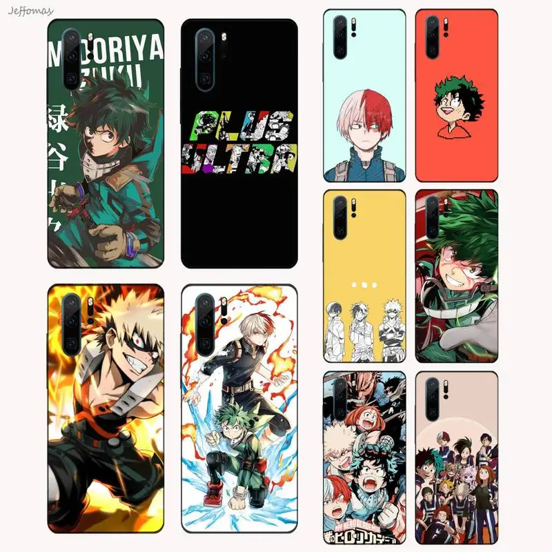 Чехол для телефона My hero академия чехол Huawei P9 P10 P20 P30 Pro Lite smart Mate 10 20 Y5 Y6 Y7 2018