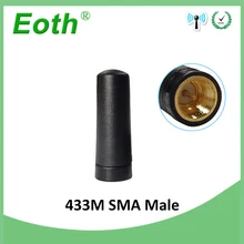 10 шт./партия 433 МГц Антенна 2.15dBi SMA мужской разъем мини размер 433 МГц Антенна направленная антенна для беспроводной Lorawan ватерметр