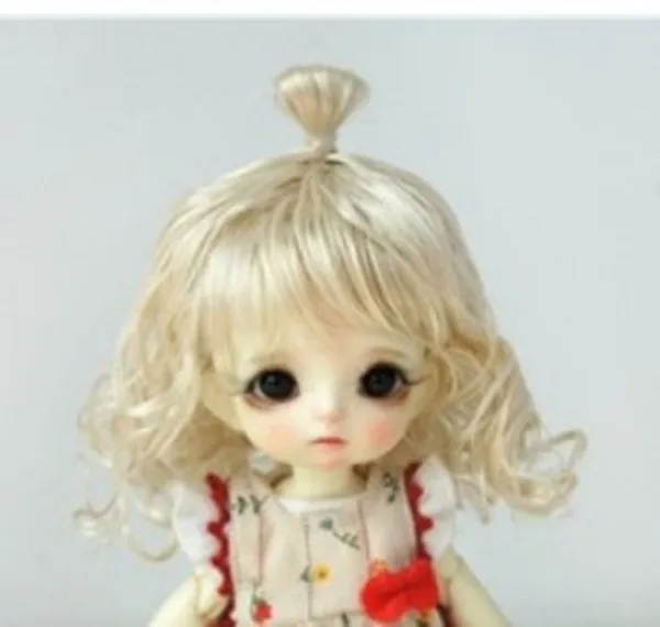 bjd wig light pink_1
