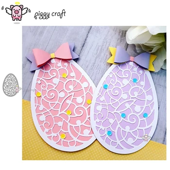 

Piggy Craft metal cutting dies cut die mold Pattern easter eggs Scrapbook paper craft knife mould blade punch stencils dies