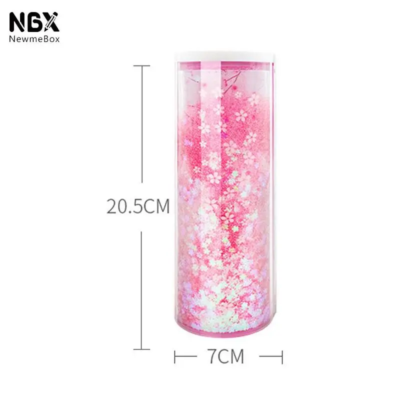 Зыбучие пески паролем ручка чехол Портативный Красивая шариковая с зеркалом