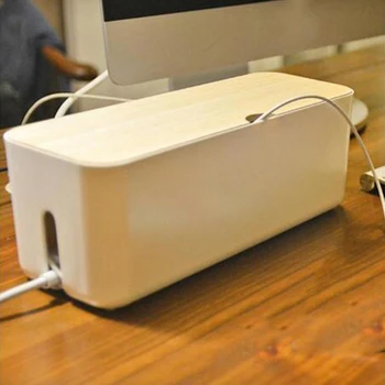 

MDF Cable Storage Box Wire Plug Board Dustproof Storage Box Data Cable Power Socket Finishing Line Box