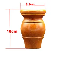 4Pieces/Lot H:10x6.5cm Solid Wood Furniture Foot Rubber Wood TV Cabinet Tea Table Legs 4Pieces/Lot H:10x6.5cm Solid Wood Furniture Foot Rubber Wood TV Cabinet Tea Table Legs