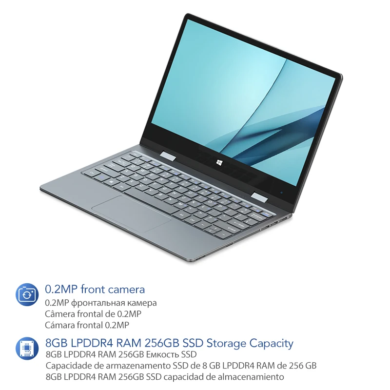 BMAX Y11 ноутбук 11,6 дюймов Intel Gemini Lake N4100 1920*1080 Intel HD graphics 600 8 Гб ram 256 ГБ rom SSD DDR4 ультратонкий ноутбук