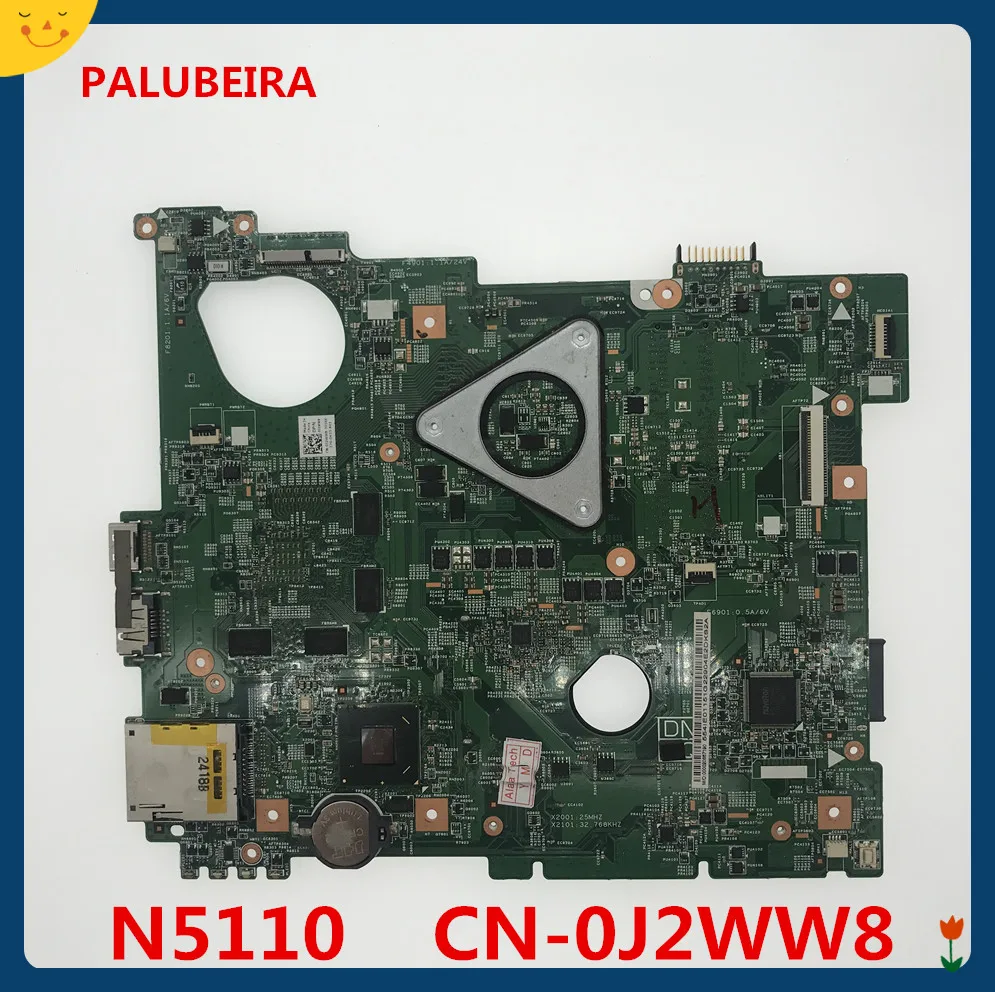 PALUBEIRA CN-0J2WW8 0J2WW8 основная плата для Dell inspiron N5110 Материнская плата ноутбука HM67 DDR3 GT525M 1 Гб