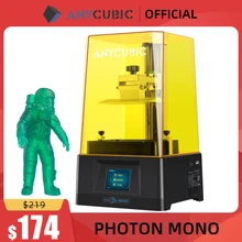 ANYCUBIC Photon моно 3D принтер уф смолы принтеры с 6 дюймовым монохромным ЖК-экраном 2K и быстрой скоростью печати 130x80x165 мм ANYCUBIC Photon моно 3D принтер уф смолы принтеры с 6 дюймовым монохромным ЖК-экраном 2K и быстрой скоростью печати 130x80x165 мм