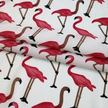 Фламинго стрейч шифон материал ткань креп 100 см* 150 см