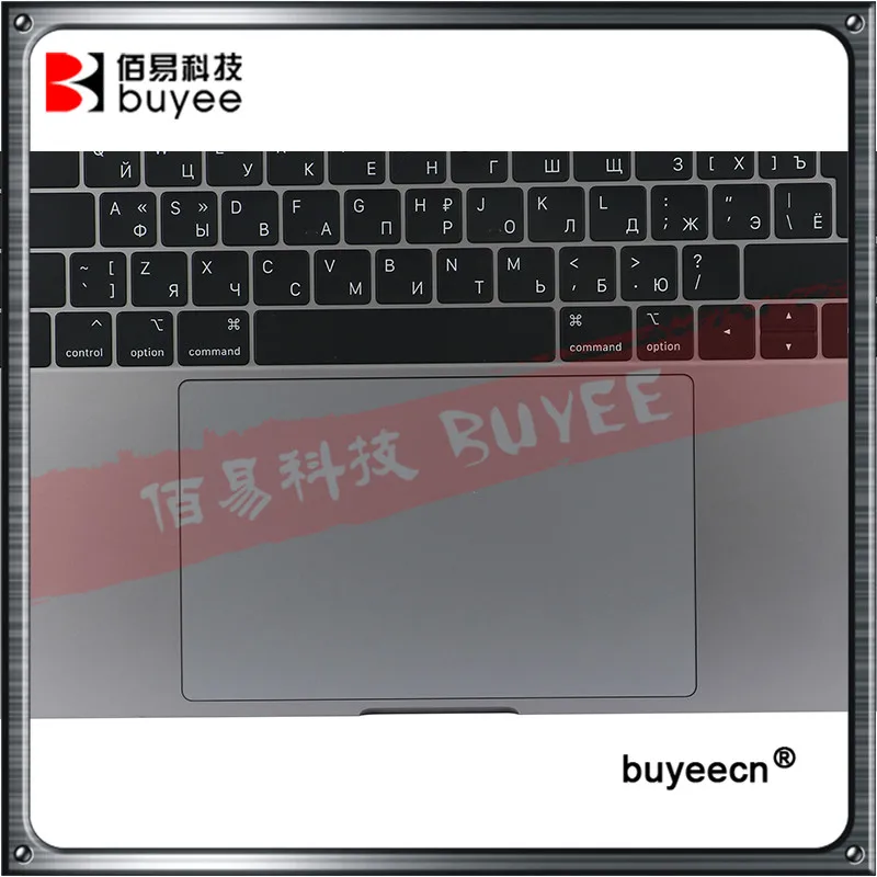 A1990 C壳+俄语键盘+触摸板+触摸条+电池总成 灰色全新 (10)