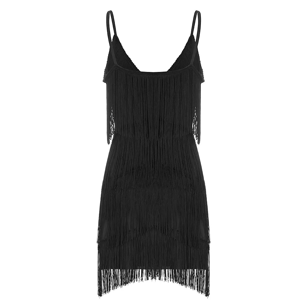 Вечернее платье vestidos mujer, модное женское платье с глубоким v-образным вырезом и открытой спиной, с кисточками, комбинированное дизайнерское сексуальное платье женски#251102