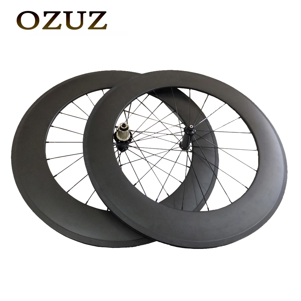 

OZUZ Powerway R36 Carbon Wheels Pillar 1432 88mm Depth Carbon Wheelset Carbon Road Wheels Tubular 23mm Width Road Bike Wheelset cycling wheels carbon bike wheels bicycle wheel cycle wheelset 700C 3K bike