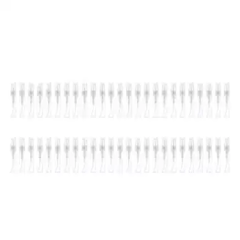 

50pcs Empty Clear Plastic Spray Bottles Travel Portable Spray Bottle Perfume Container Refill Sample Bottle