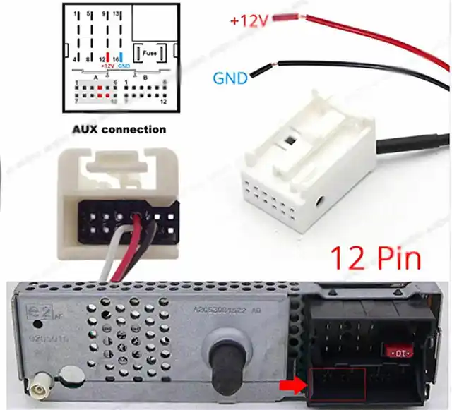 Citroen C2 C3 C4 C5 C6 C8 Kit de voiture Bluetooth appelant l