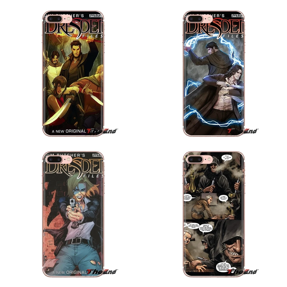 Transparent Soft Shell Covers For Xiaomi Mi6 Mi 6 A1 Max Mix 2 5X 6X Redmi Note 5 5A 4X 4A A4 4 3 Plus Pro The Dresden Files |